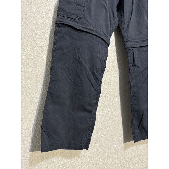 BC Clothing Mens Cargo Convertible Zip Off Camping Cargo Pants Size Large Belted - Picture 4 of 16